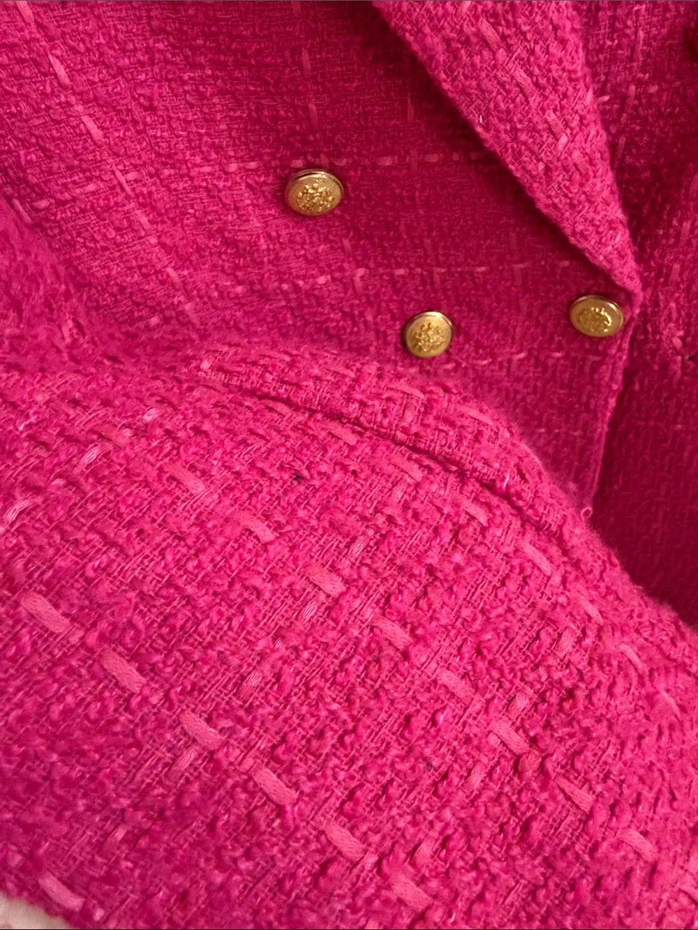 ZBZA fuchsia tweed